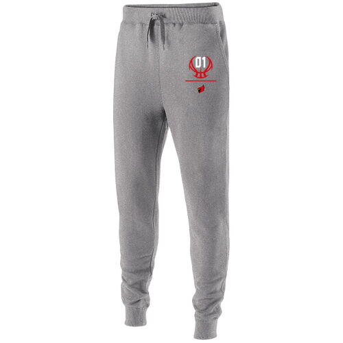 Team Gear - Mayo Redbirds Basketball with Number on Left Leg on a Holloway ® - 60/40 Fleece Jogger - 60/40 Fleece Jogger Thumbnail