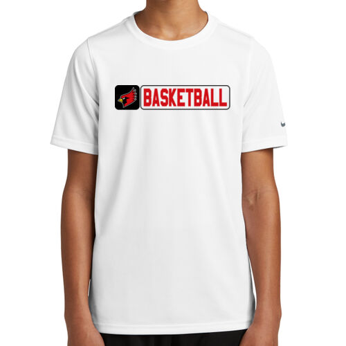 Fan of Mayo Redbirds Basketball Design 2 on a Nike ® - Youth Swoosh Sleeve rLegend Tee Thumbnail