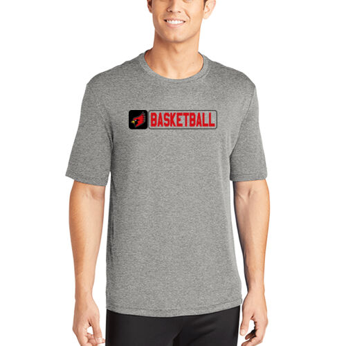 Fan of Mayo Redbirds Basketball Design 2 on a Sport-Tek ® - PosiCharge ® Competitor Tee Thumbnail