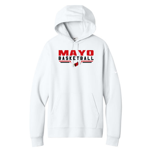 Fan of Mayo Redbirds Basketball Design 3 on a Nike  ®  - Club Fleece Sleeve Swoosh Pullover Hoodie Thumbnail