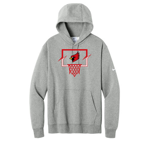 Fan of Mayo Redbirds Basketball Design 4 on a Nike ®  - Club Fleece Sleeve Swoosh Pullover Hoodie Thumbnail