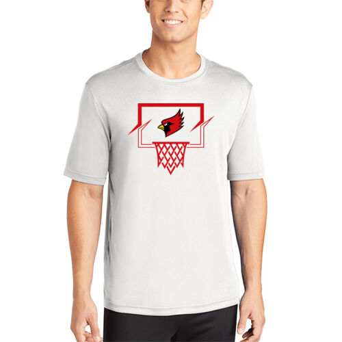 Fan of Mayo Redbirds Basketball Design 4 on a Sport-Tek ®  - PosiCharge ® Competitor Tee Thumbnail