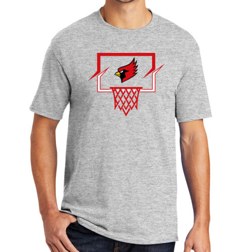 Fan of Mayo Redbirds Basketball Design 4 on a Port & Co ® 50/50 - Core Blend Tee Thumbnail