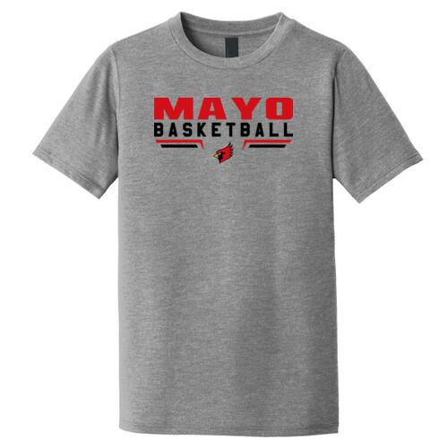 Fan of Mayo Redbirds Basketball Design 3 on a - Youth Perfect Tri ® Tee Thumbnail
