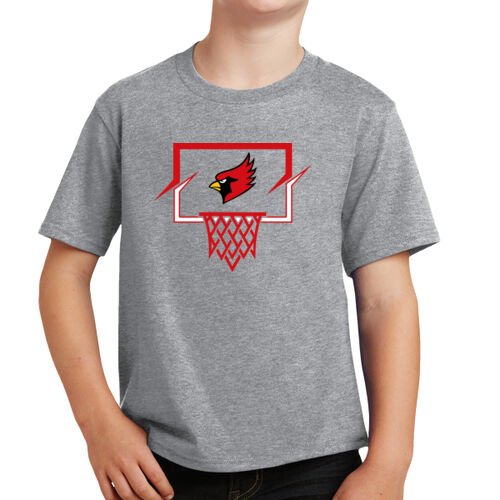 Fan of Mayo Redbirds Basketball Design 4 on a - Youth Fan Favorite Tee Thumbnail